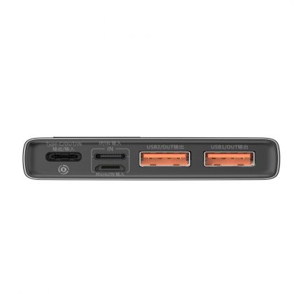 Повербанк Baseus PPAD 000001 Adaman Metal QC 22.5W 10000 mAh Black