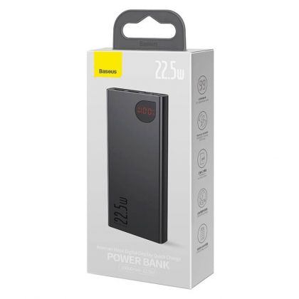 Повербанк Baseus PPAD 000001 Adaman Metal QC 22.5W 10000 mAh Black