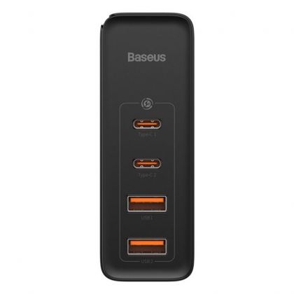 Сетевое Зарядное Устройство Baseus GaN2 Pro Quick Charger 2C+2U 100W CCGAN2P-L Чёрный, 01