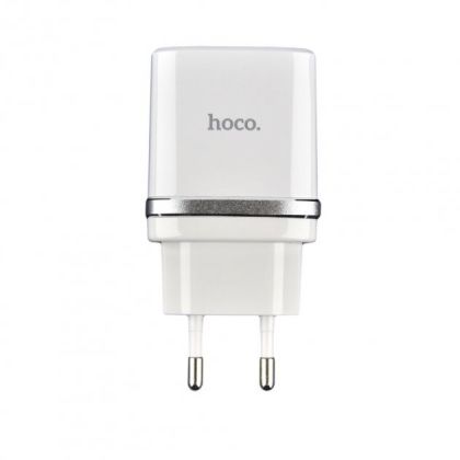 Сетевое Зарядное Устройство Hoco C12Q QC 3.0 18W Белый