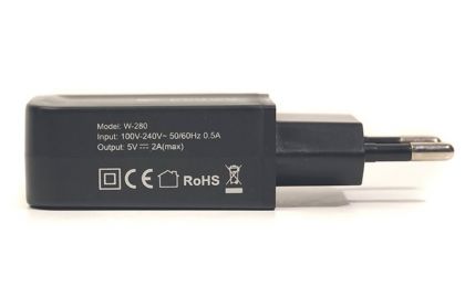 Зарядное устройство PowerPlant W-280 USB 5V 2A micro USB