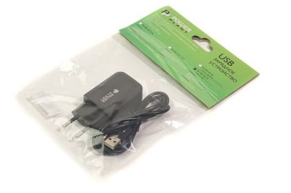 Зарядное устройство PowerPlant W-280 USB 5V 2A micro USB