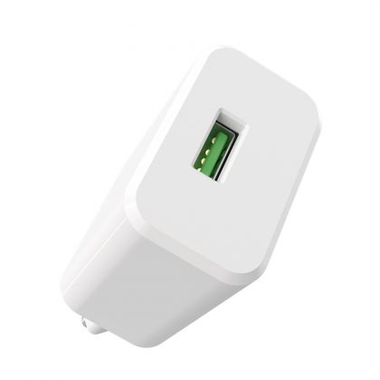 Сетевое зарядное устройство Borofone BA32A 1USB/3A QC белое + кабель USB to Type-C