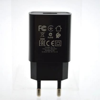 Зарядное устройство 2in1 Tornado TD-14 1USB Type-C Black