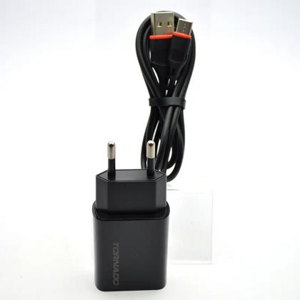 Зарядное устройство 2in1 Tornado TD-14 1USB Type-C Black