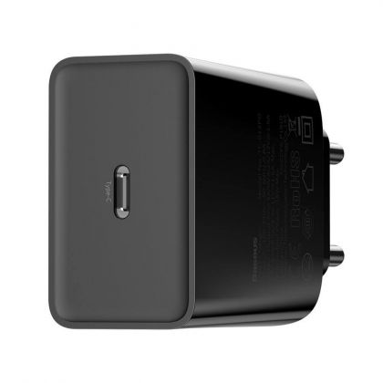 Зарядное устройство Baseus Type-C to Lightning 18W TZCCFS-F-01 3A Black