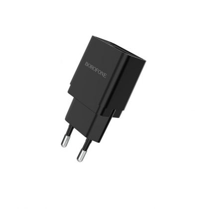 Зарядное устройство Borofone BA19A 1A Black