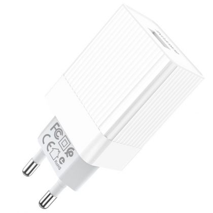 Зарядное устройство Borofone BA47A QC3.0 1USB/3A White