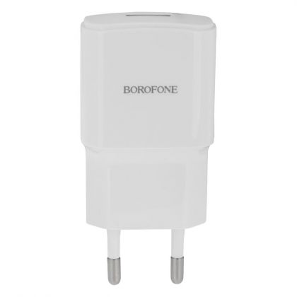Зарядное устройство Borofone BA48A Lightning 2,1A White