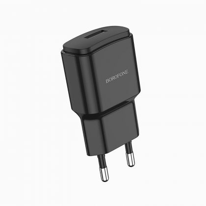 Зарядное устройство Borofone BA48A Micro 2.1A Black