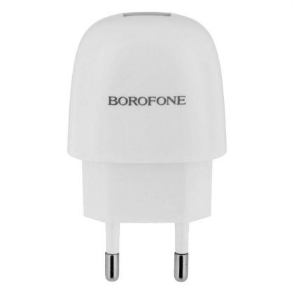 Зарядное устройство Borofone BA49A Lightning 2,1A White