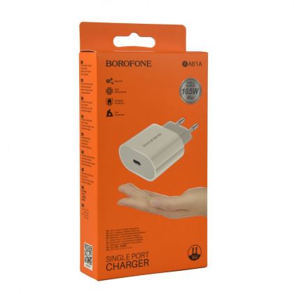 Зарядное устройство Borofone BA61A 2.1A 5V 10.5W White