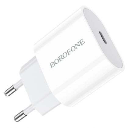 Зарядное устройство Borofone BA61A Type-C to Lightning 5V 2,1A 10.5W White