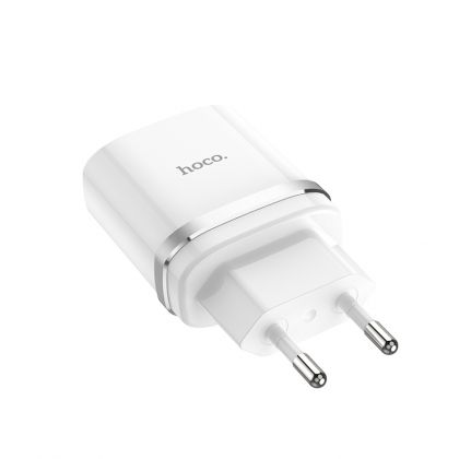Зарядное устройство Hoco C12Q QC 3.0 18W + Micro Cable  White