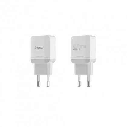 Зарядное устройство Hoco C33A 2USB 2.4A White