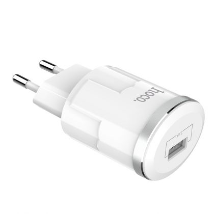 Зарядное устройство Hoco C37A Micro White