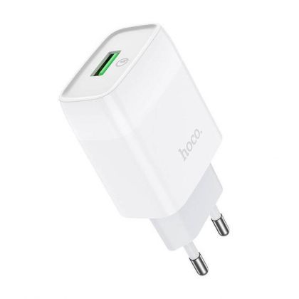 Зарядное устройство Hoco C72Q Glorious QC3.0 18W White
