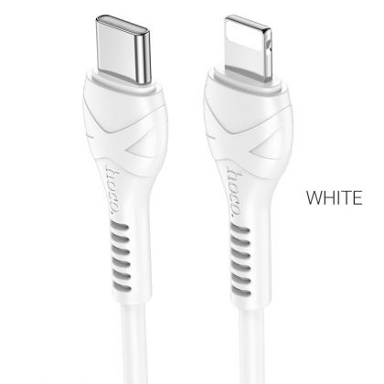 Зарядное устройство Hoco N10 PD 20W Type-C to Lightning 3A White