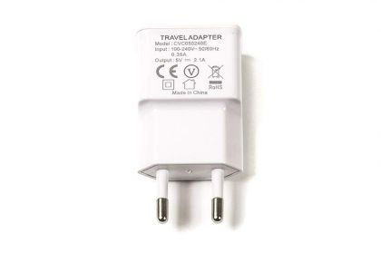 Зарядное устройство PowerPlant 220V, 5V 2.1A