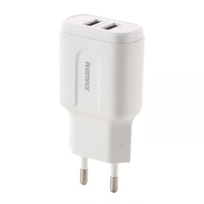 Зарядное устройство Remax RP-U22 2USB 2.4A Type-C White