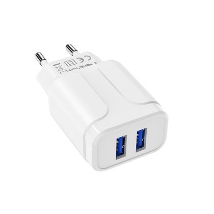 Зарядное устройство Remax RP-U22a 2.4A 2USB + Cable Type-C white