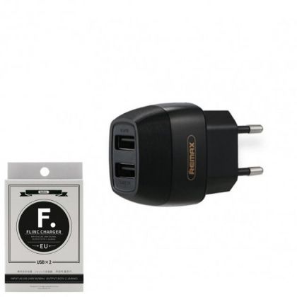 Зарядное устройство Remax RP-U29 (2USB/ 2.1A) Black