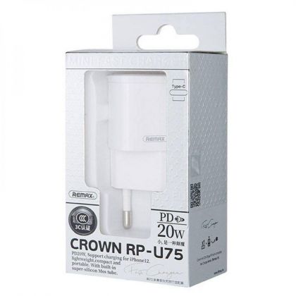 Зарядное устройство Remax RP-U75 PD 20W White