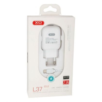 Зарядное устройство XO L37 Type-C White