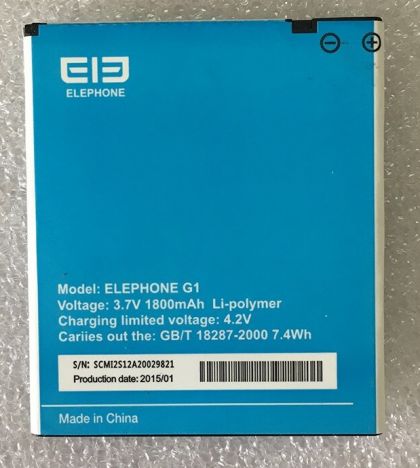 Батарея для Elephone G1 /Original PRC/ 12 мес. гарантии