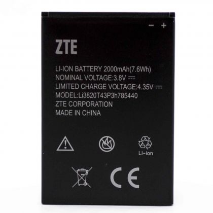 Батарея для ZTE LI3820T43P3H785440 (ZTE Blade L370 / Blade L2 Plus) /Original PRC/ 12 мес. гарантии