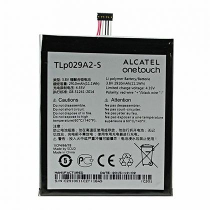 Батарея для Alcatel One Touch Idol 3 6045Y / TLP029A2-S /Original PRC/ 12 мес. гарантии