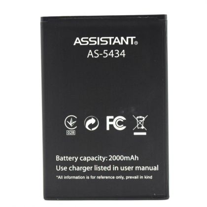 Батарея для Assistant AS-5434 Club, AS-501, Jinga Start /Original PRC/ 12 мес. гарантии