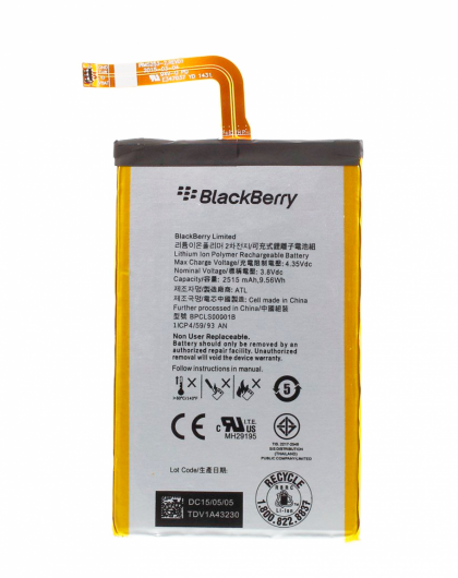 Батарея для Blackberry Q20 /Original PRC/ 12 мес. гарантии