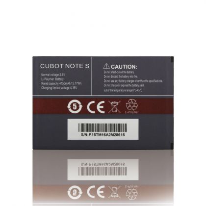 Батарея для Cubot Note S /Original PRC/ 12 мес. гарантии