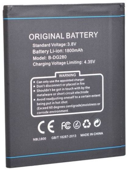 Батарея для Doogee B-DG280 (DG280 LEO) 1800 mAh /Original PRC/ 12 мес. гарантии