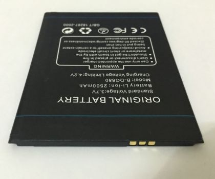Батарея для Doogee B-DG580 (DG580 Kissme) 2500 mAh /Original PRC/ 12 мес. гарантии