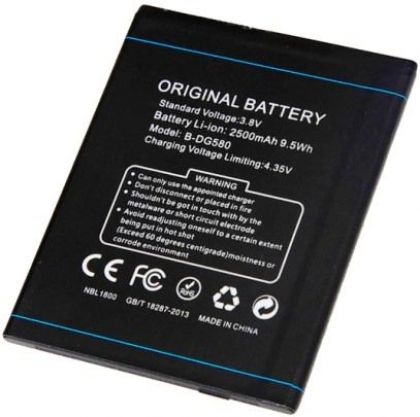 Батарея для Doogee B-DG580 (DG580 Kissme) 2500 mAh /Original PRC/ 12 мес. гарантии