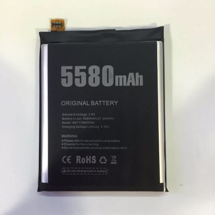 Батарея для Doogee S60 BAT17S605580 (5580 mAh) /Original PRC/ 12 мес. гарантии