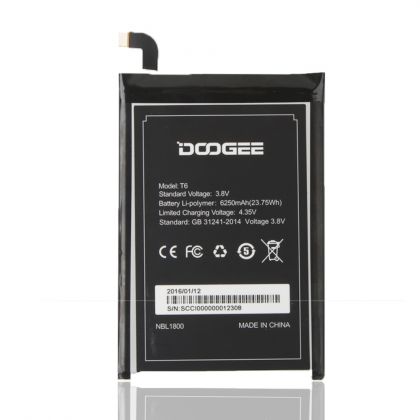 Батарея для Doogee T6 6250 mAh /Original PRC/ 12 мес. гарантии