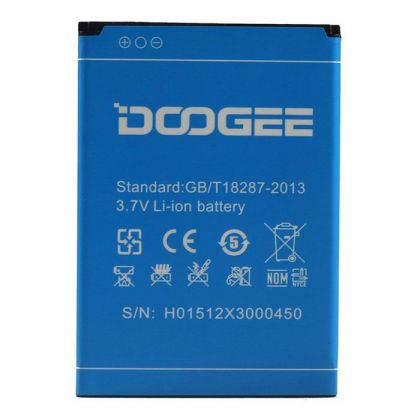 Батарея для Doogee X3 1800 mAh /Original PRC/ 12 мес. гарантии