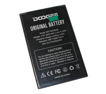 Батарея для Doogee X9/ X9 Pro - BAT16533000 /Original PRC/ 12 мес. гарантии