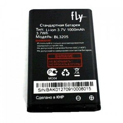 Батарея для Fly BL3205, DS185 /Original PRC/ 12 мес. гарантии