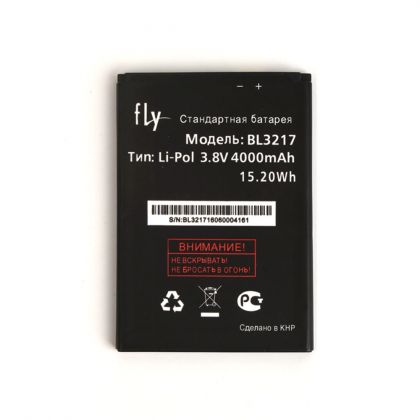Батарея для Fly BL3217 / IQ4502 Quad /Original/ 12 мес. гарантии