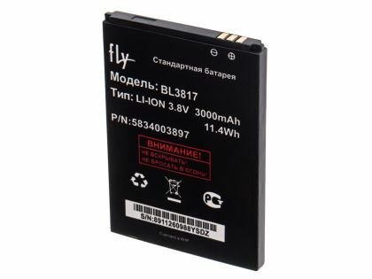 Батарея для Fly BL3817 / IQ4417 /Original/ 12 мес. гарантии