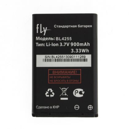 Батарея для Fly BL4255 / DS106 /Original PRC/ 12 мес. гарантии
