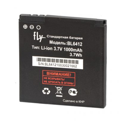 Батарея для Fly (BL6412) IQ434 /Original PRC/ 12 мес. гарантии