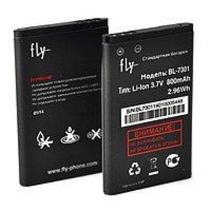 Батарея для Fly BL7301 (TS91) /Original PRC/ 12 мес. гарантии