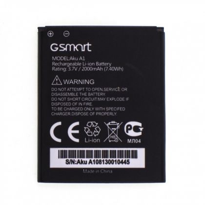 Батарея для Gigabyte GSmart AKU A1 /Original PRC/ 12 мес. гарантии