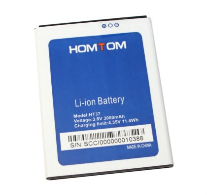 Батарея для Homtom HT37 /Original PRC/ 12 мес. гарантии