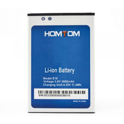 Батарея для Homtom S16 /Original PRC/ 12 мес. гарантии